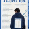Navy Blue "Different ways to say I love you" Unisex Hoodie