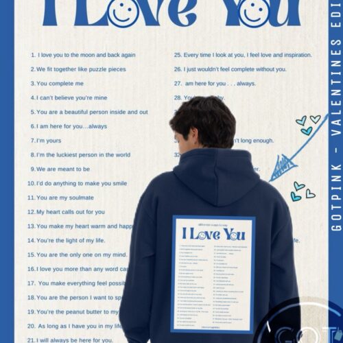 WhatsApp Image 2026-01-25 at 6.03.29 AM Navy Blue "Different ways to say I love you" Unisex Hoodie
