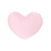 soft pink heart plushie