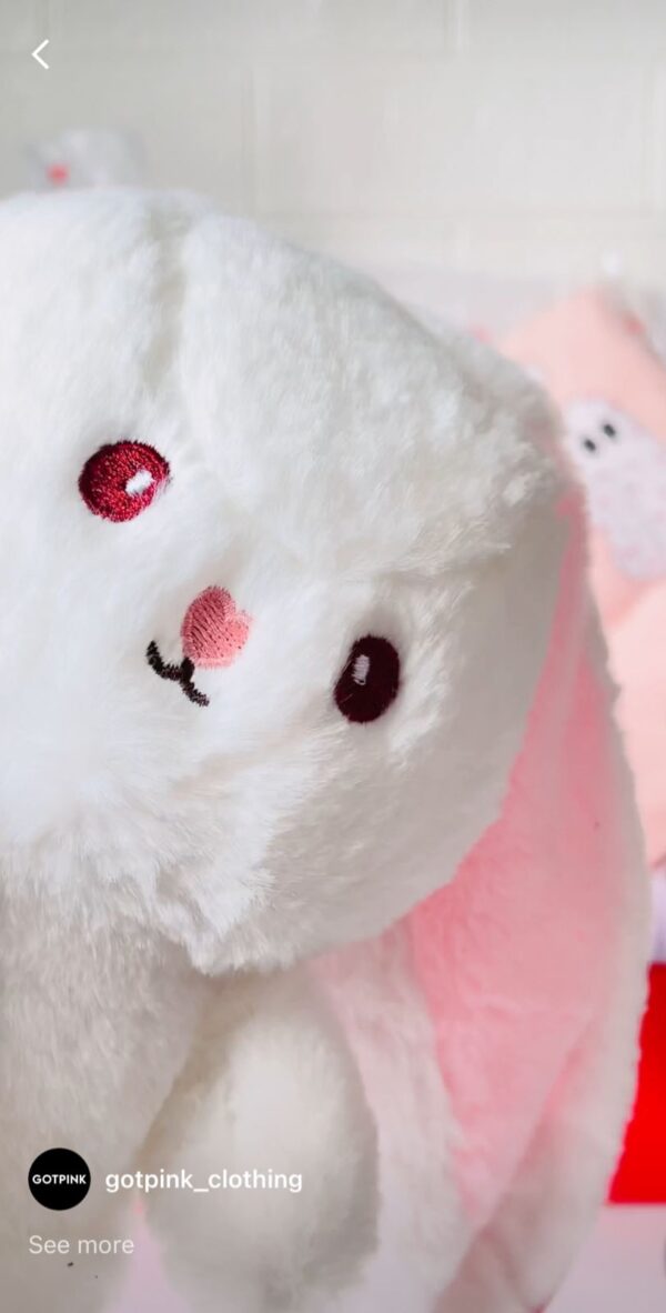 Soft Stuff Strawberry Reversible Bunny Zip Rabbit Soft Toy