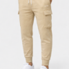 Cream Cargo Joggers (Unisex) – Premium Everyday Comfort Pants | GOTPINK Cream Cargo Joggers (Unisex) – Premium Everyday Comfort Pants | GOTPINK