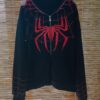 Spider-Man Zip-Up Hoodie – Printed Full-Zip Hooded Hoodie | GOTPINK