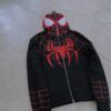 Spider-Man Zip-Up Hoodie – Printed Full-Zip Hooded Hoodie | GOTPINK