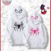 white spiderman hoodie srilanka twinning version white spiderman hoodie twinning version